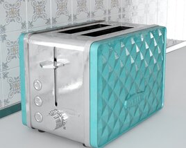 Retro-Style Toaster Modello 3D