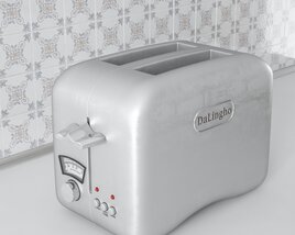 Modern Bread Toaster 3D model