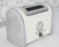 Retro Style White Toaster 3D-Modell