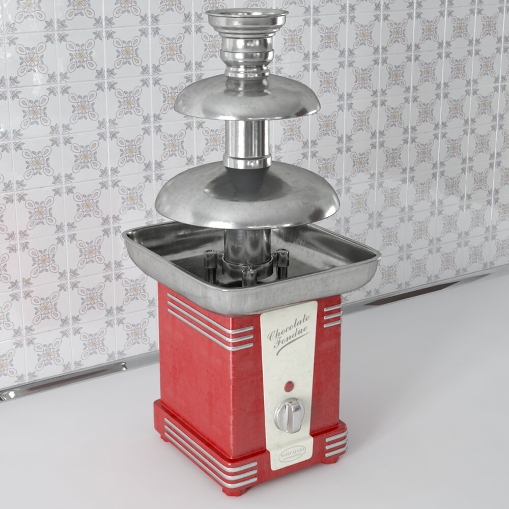 Vintage Drinking Fountain 3Dモデル