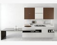 Modern Kitchen Design 10 3d model