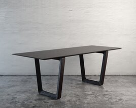 Minimalist Modern Table 3D模型