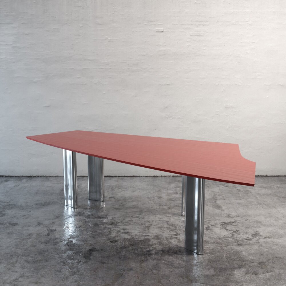 Arrow-Shaped Modern Table 3D模型