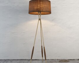 Tripod Large Floor Lamp 3D-Modell