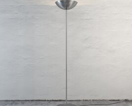 Modern Metal Floor Lamp 3D model
