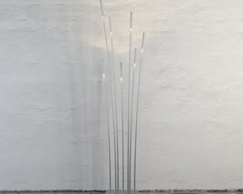 3D model of Sticks Art Installation Lamp
