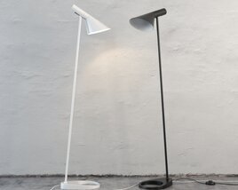 Modern Minimalist Floor Lamps 3D-Modell