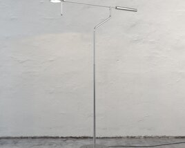 Minimalist Metal Lamp Modello 3D