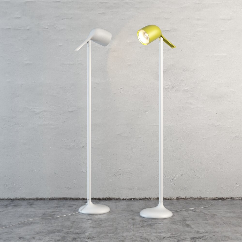 Modern Floor Lamps 3d model
