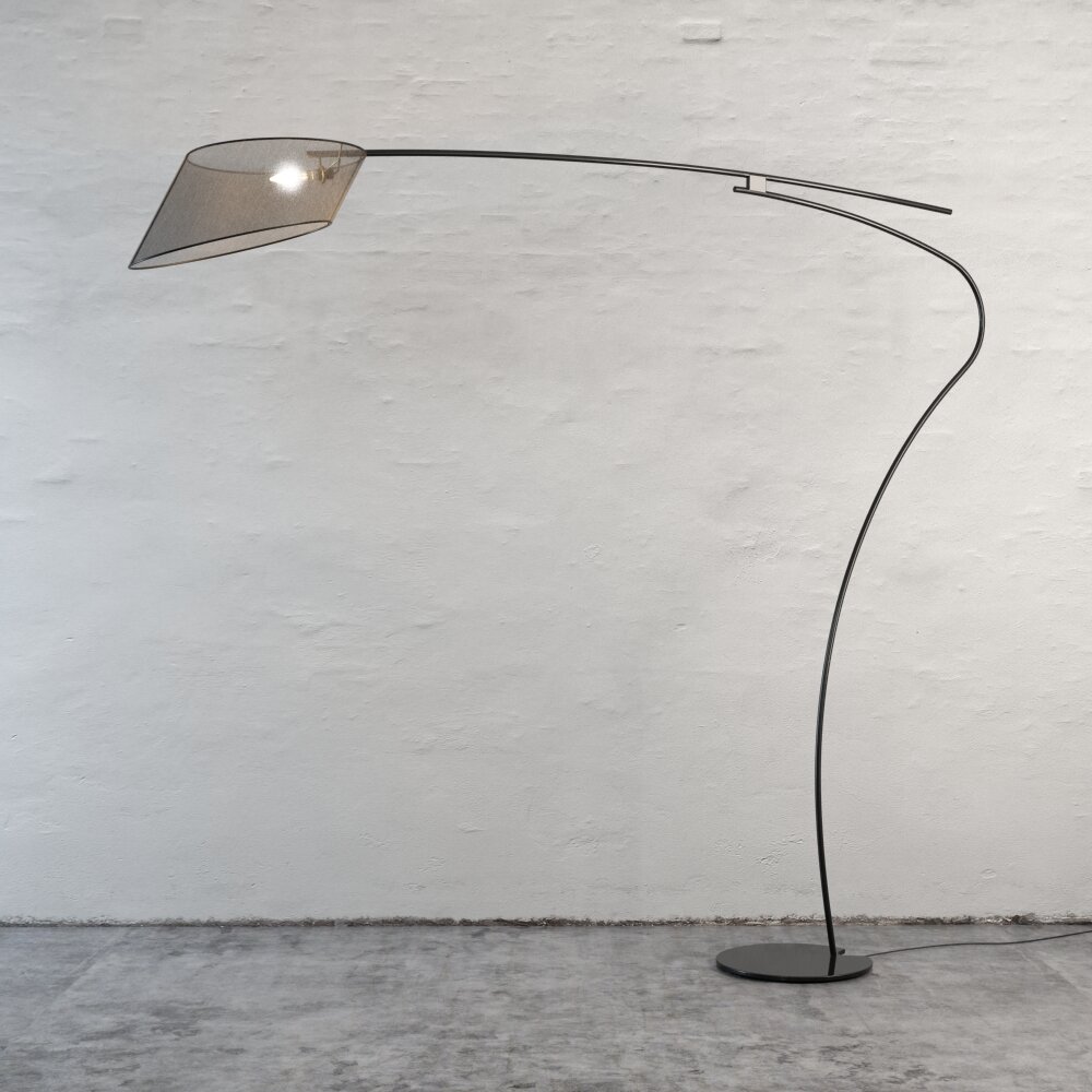 Modern Arc Floor Lamp Modello 3D