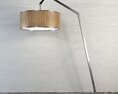 Floor Lamp with Metal Base Modello 3D