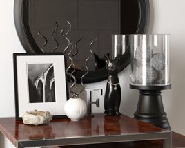 Modern Home Decor and Accents 02 3D-Modell