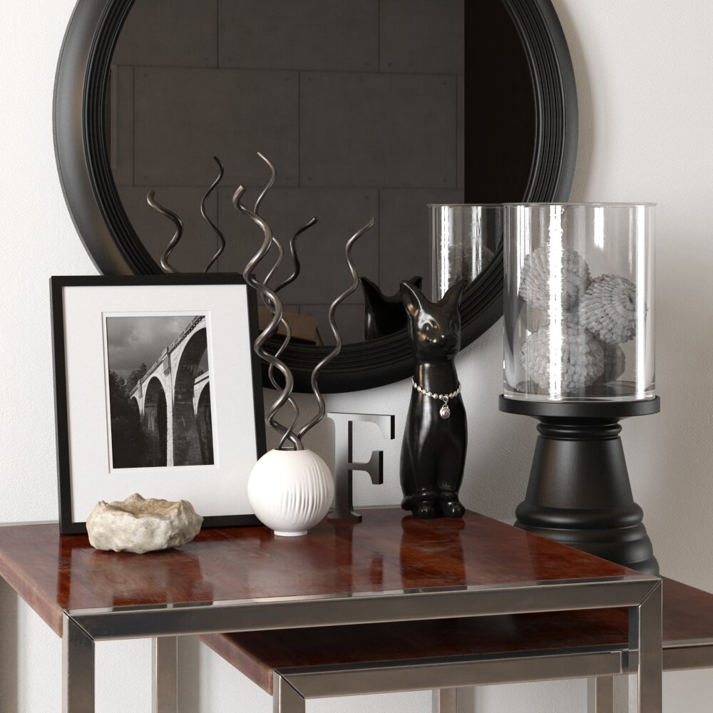 Modern Home Decor and Accents 02 Modelo 3d