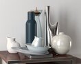 Modern Decorative Vase Collection 3D-Modell