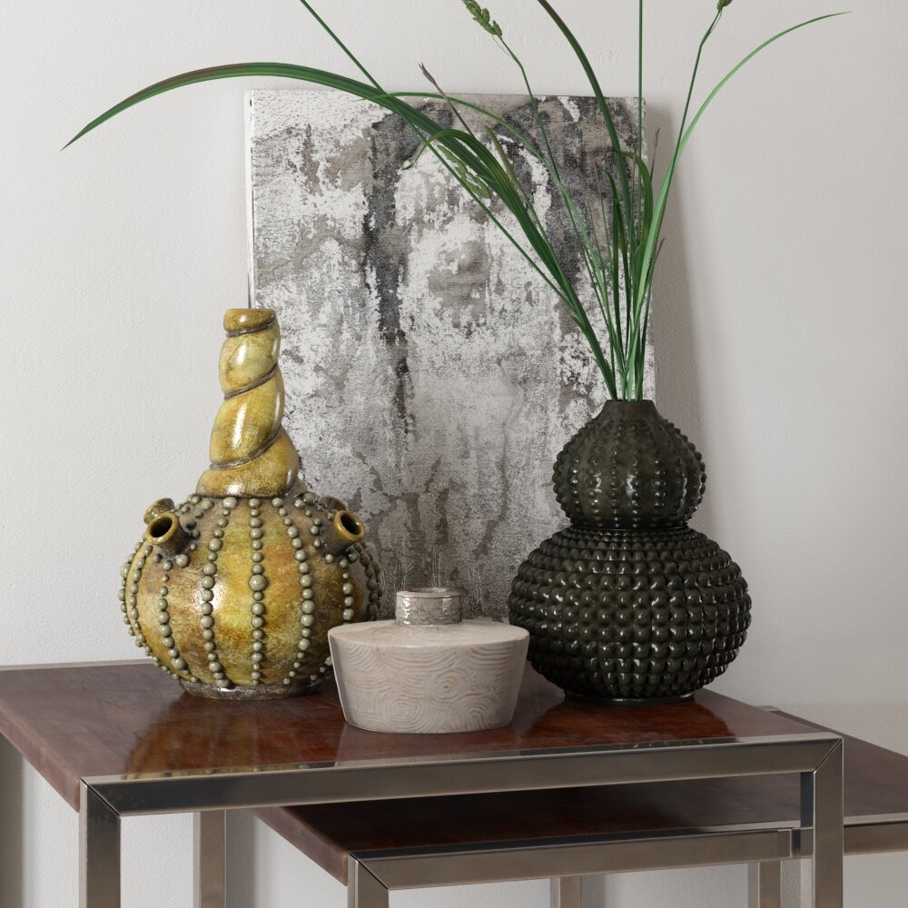 Decorative Vase Collection 3D 모델 