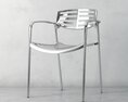 Modern Metal Chair Modèle 3d