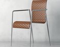 Modern Woven Chair 3d model