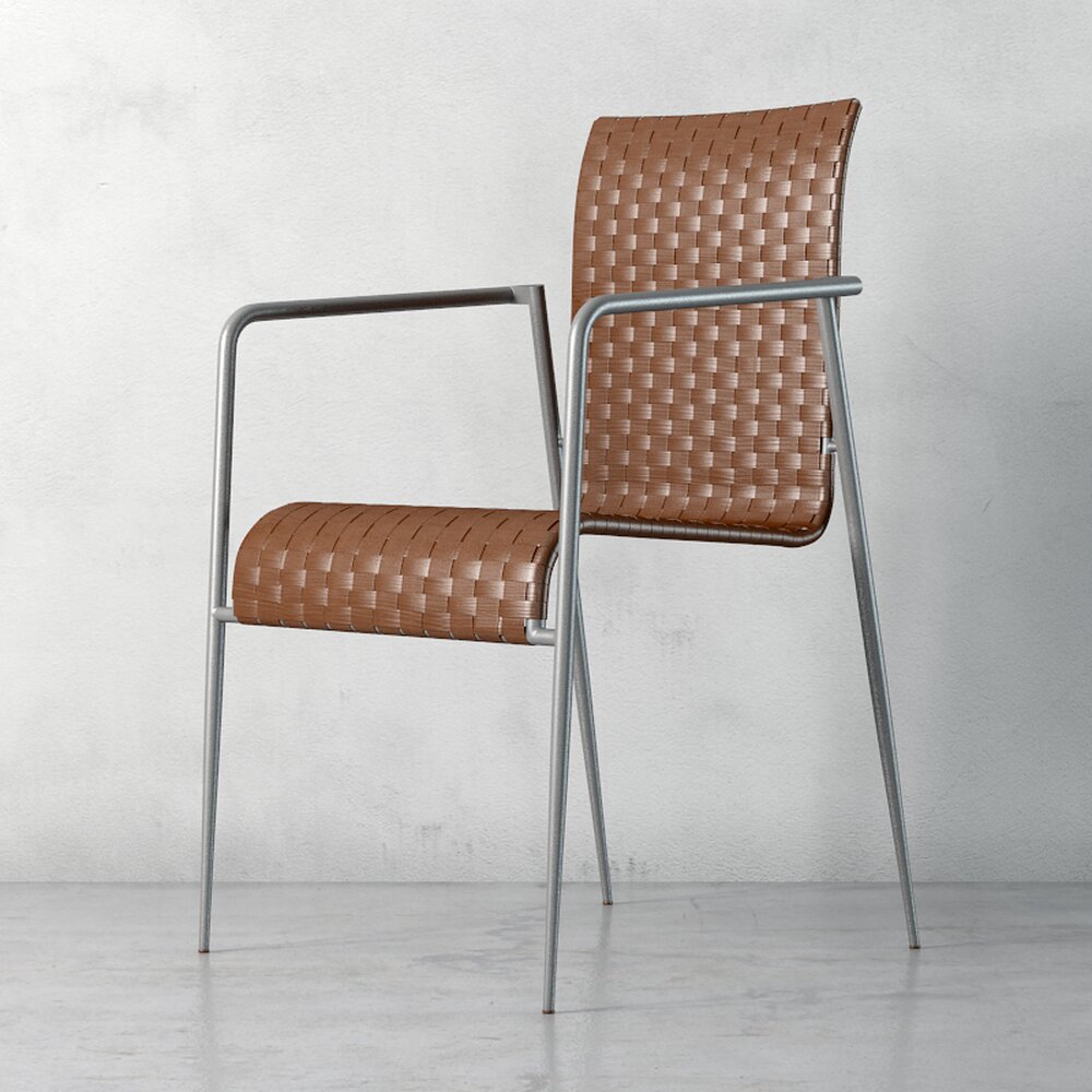 Modern Woven Chair 3D model