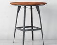 Industrial-Style Bar Stool 3D-Modell