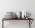 Modern Tableware Collection 3d model