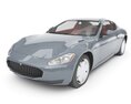 Luxury Sports Coupe 02 3d model