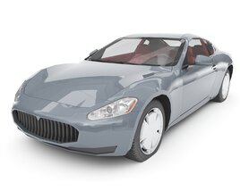 Luxury Sports Coupe 02 3D 모델 