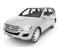 Compact Hatchback Car 02 3D模型
