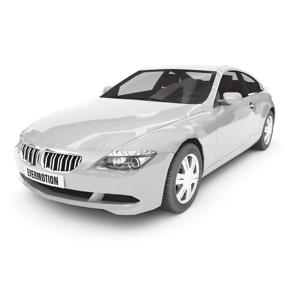 Luxury Sedan Car 3Dモデル