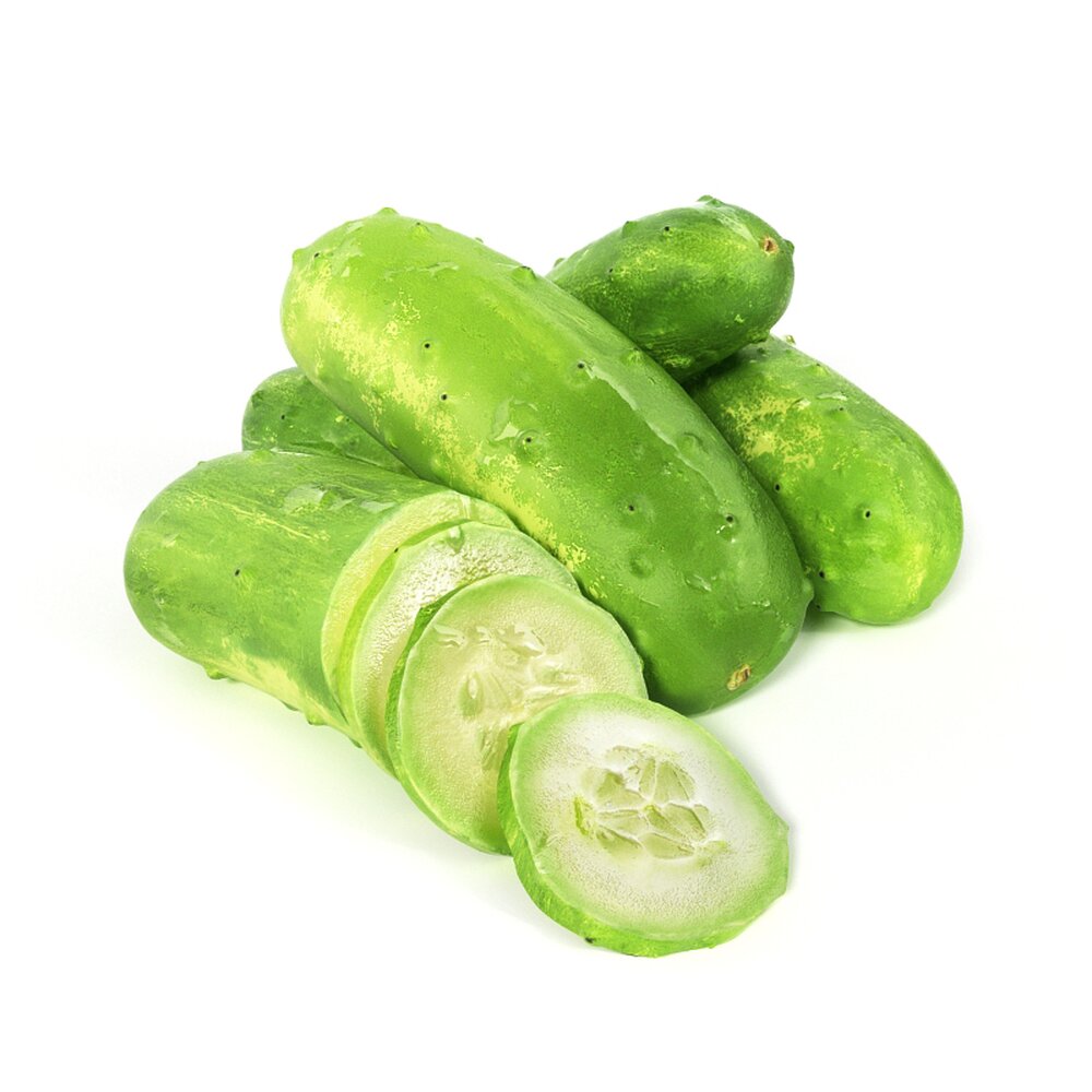 Fresh Cucumbers 3D модель