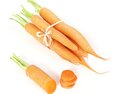 Fresh Carrots 3D-Modell