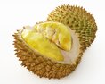 Fresh Durian Fruit 3D 모델 