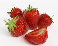 Fresh Strawberries Modèle 3d