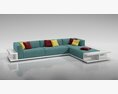Modern Sectional Sofa 06 3D модель