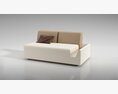 Minimalist Modern Sofa 06 Modèle 3d