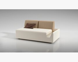 Minimalist Modern Sofa 06 Modello 3D