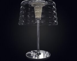 Modern Glass Table Lamp Modelo 3d