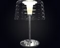 Modern Glass Table Lamp 3Dモデル