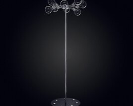 Spherical Floor Lamp Modelo 3d