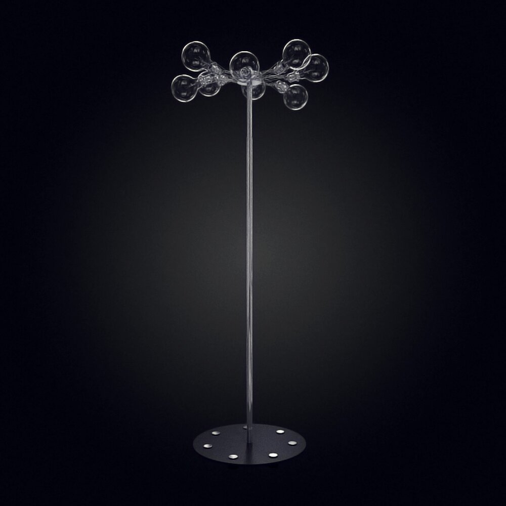 Spherical Floor Lamp 3D-Modell