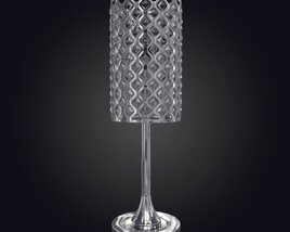 Crystal Table Lamp 02 3Dモデル