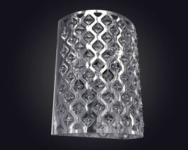 Geometric Crystal Wall Lamp Modelo 3D