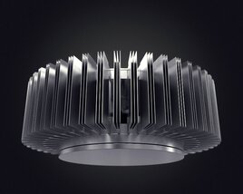Modern LED Ceiling Light Fixture Modèle 3D