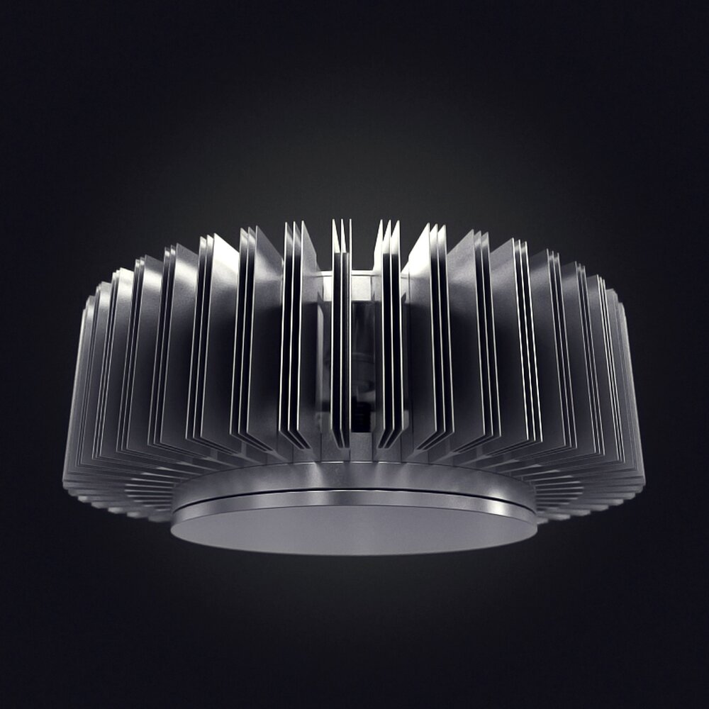 Modern LED Ceiling Light Fixture 3Dモデル