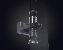 Modern Wall-Mounted Spotlight 3D 모델 