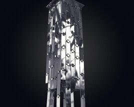 Abstract Lamp 3D-Modell