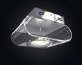 Modern LED Ceiling Light Fixture 02 3D模型