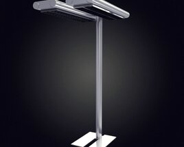 Modern Metal Table Lamp 3D модель