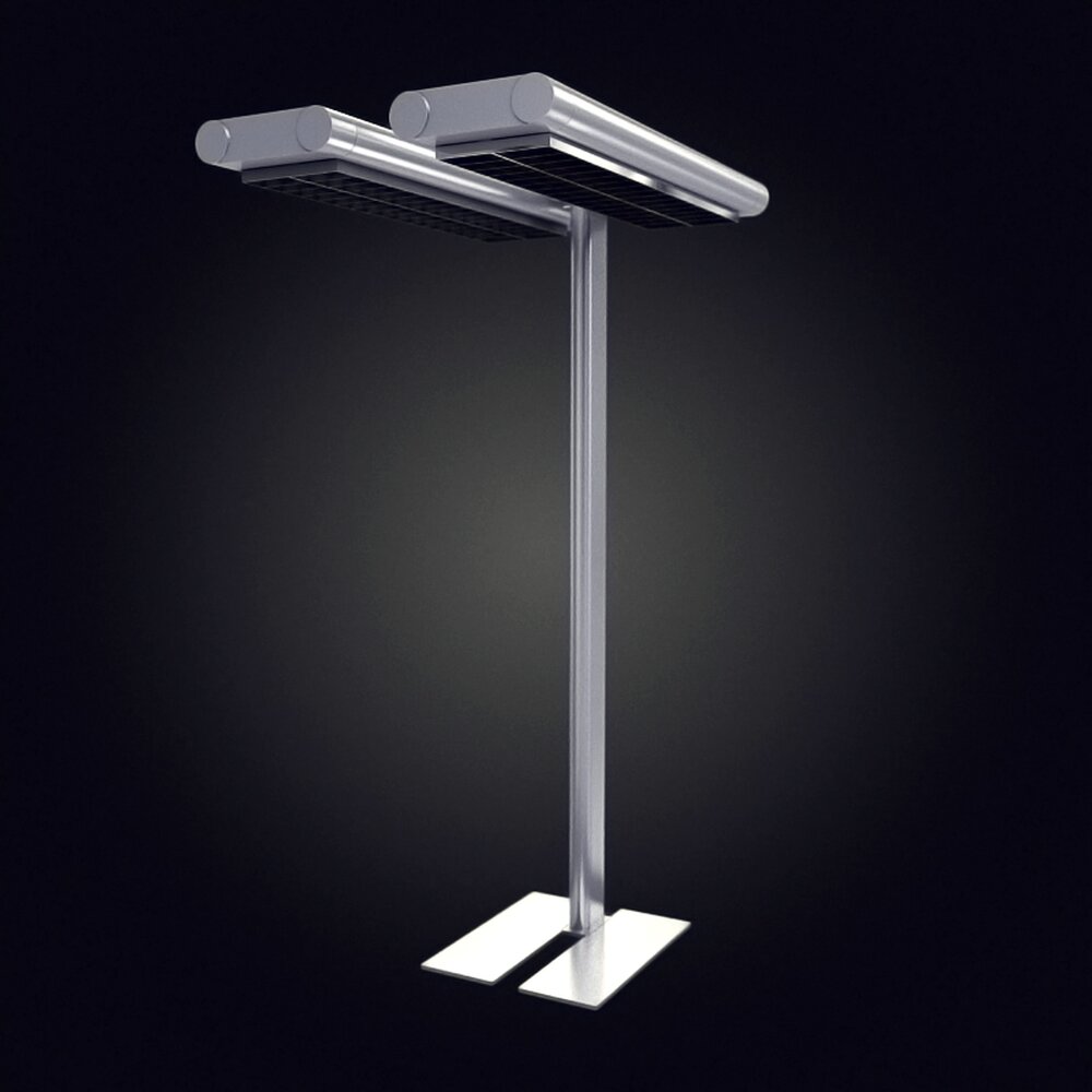 Modern Metal Table Lamp Modello 3D