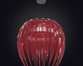 Modern Red Pendant Lamp 3D 모델 