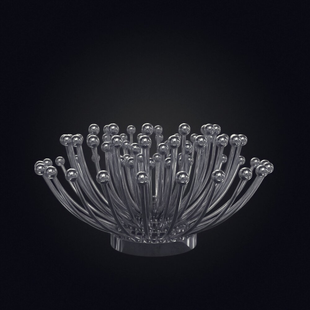 Crystal Pendant Lamp Modello 3D